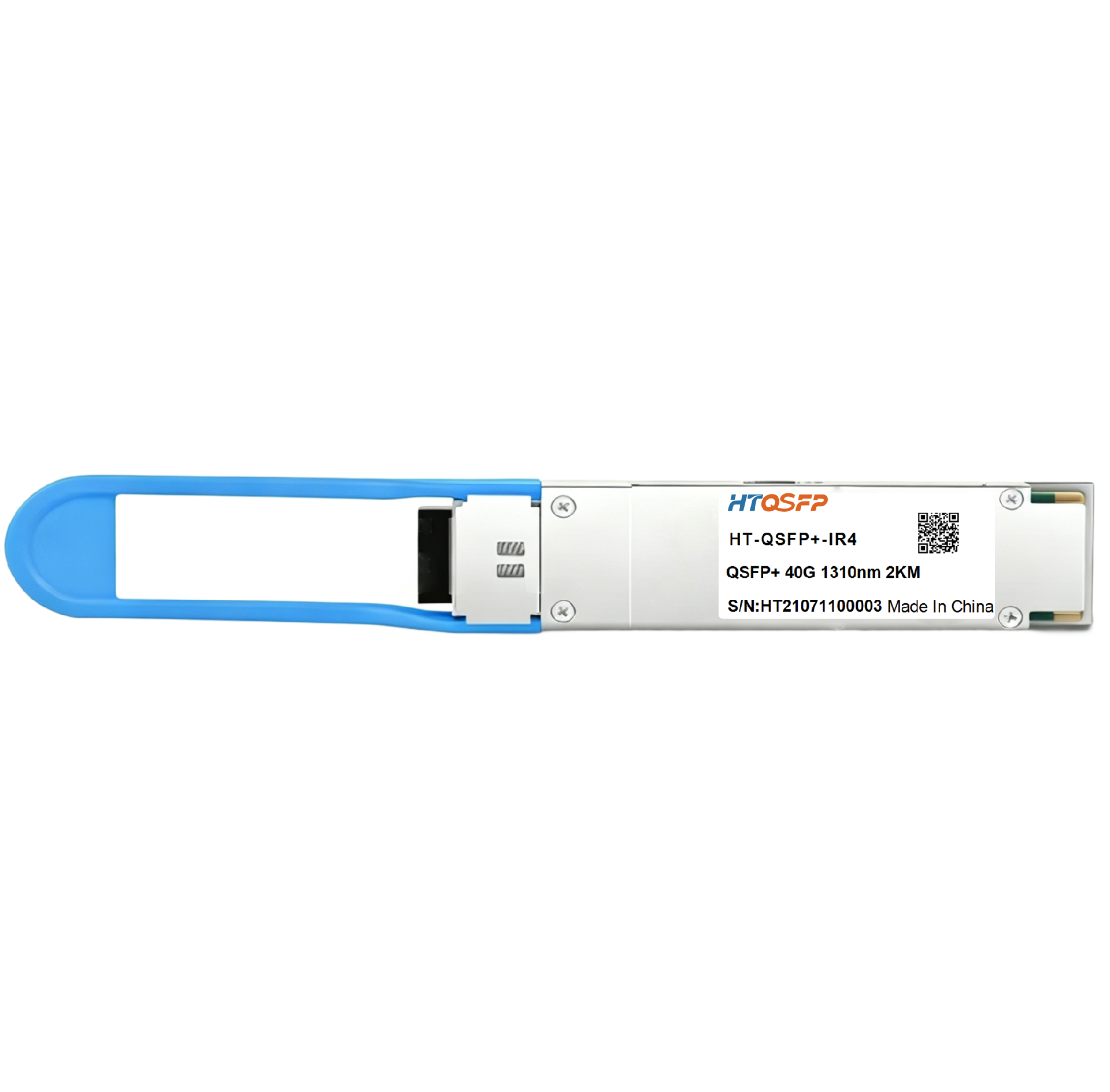 Huawei 02311YVB Compatible 40G QSFP+ LR4 Lite 1310nm 2km DOM Duplex LC SMF Optical Transceiver Module